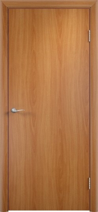 Межкомнатная дверь ПВХ Неаполь, Рис. 2, остеклённая, итальянский орех