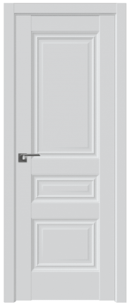 Межкомнатная дверь TECHNO M1, глухая, муар темно-серый
