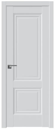 Межкомнатная дверь Simple, глухая, белая
