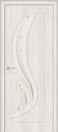 Межкомнатная дверь SCANDI S, глухая, эмалит серый RAL-7035