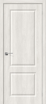 Межкомнатная дверь Стрелиция, остеклённая, миланский орех