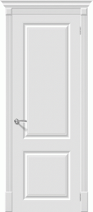 Межкомнатная дверь 16-ДО, белый лоск