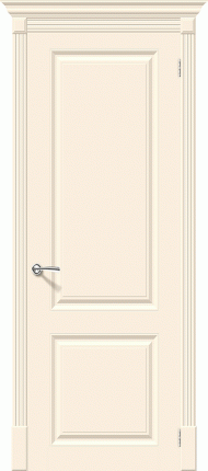 Межкомнатная дверь Шеффилд, остеклённая, светло-серый