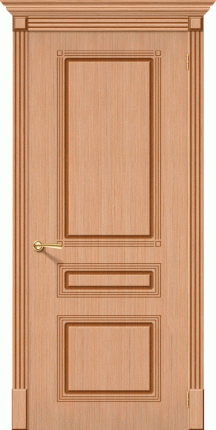 Межкомнатная дверь Верона, остеклённая, итальянский орех